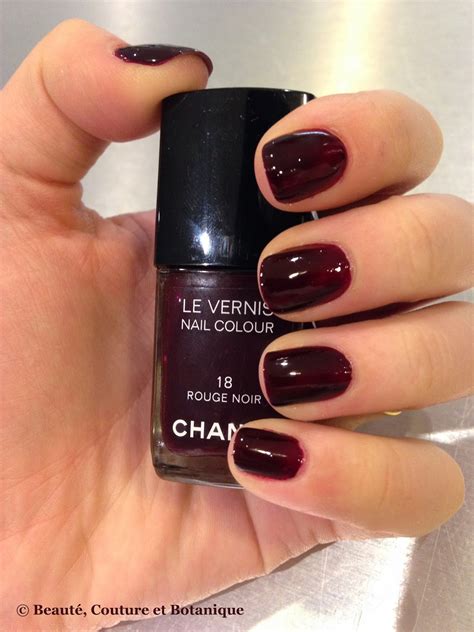 vernis chanel rouge noir avis|chanel rouge noir.